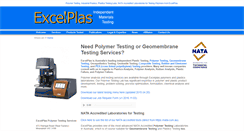 Desktop Screenshot of excelplas.com